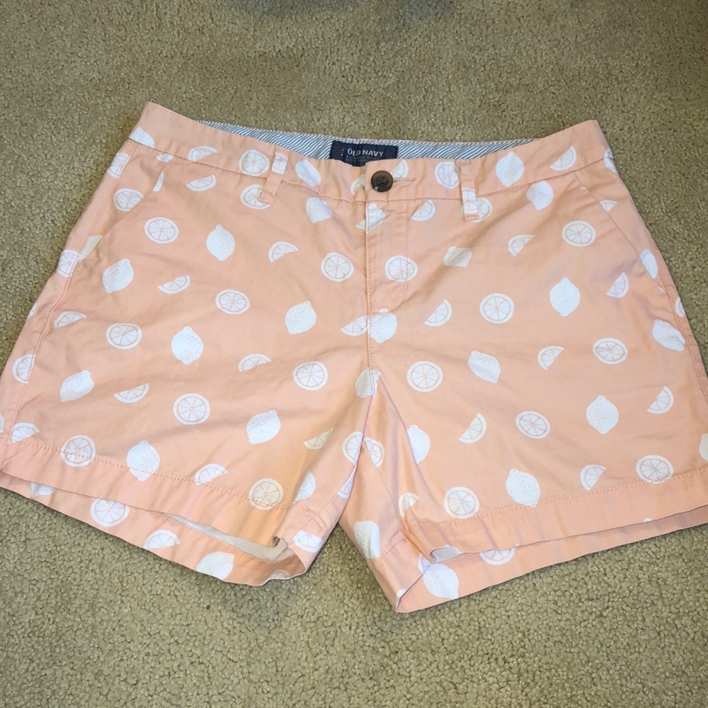 Old navy orange/tan shorts